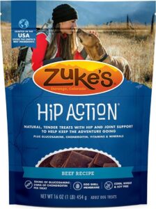 Zukes Hip Action Hip and Joint Natural Dog Treats